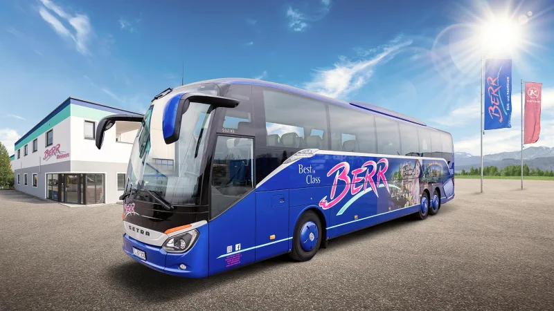 Der Setra S 517 HD von Berr Reisen