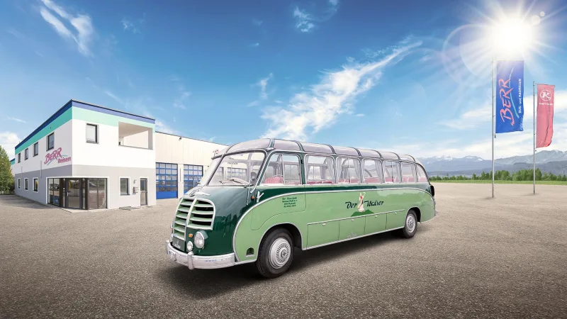 Der Setra S 8 – Oldtimer von Berr Reisen