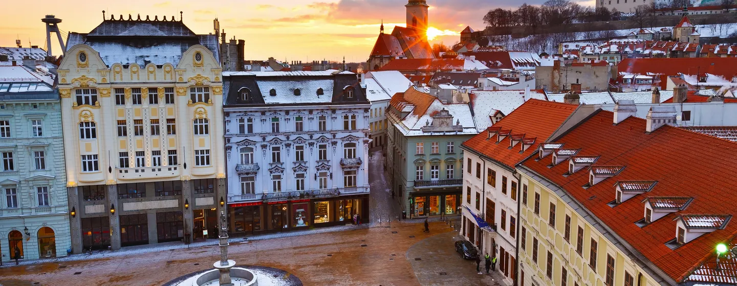 Bratislava - Lichterglanz über der Donau