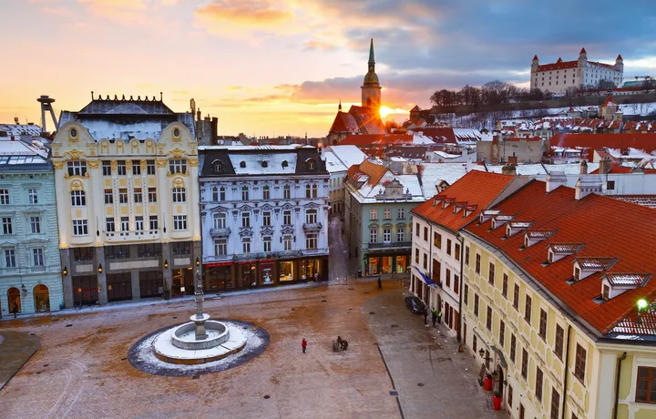 Bratislava - Lichterglanz über der Donau
