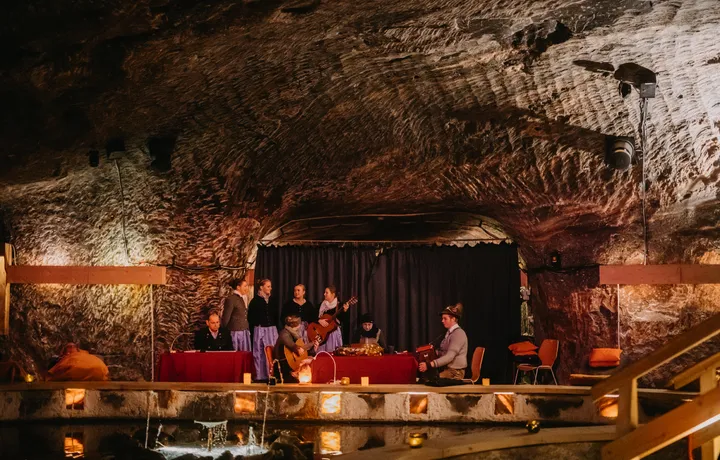 Adventserlebnis „Stade Zeit“ im Berchtesgadener Salzheilstollen