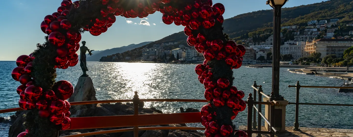 Weihnachten in Opatija