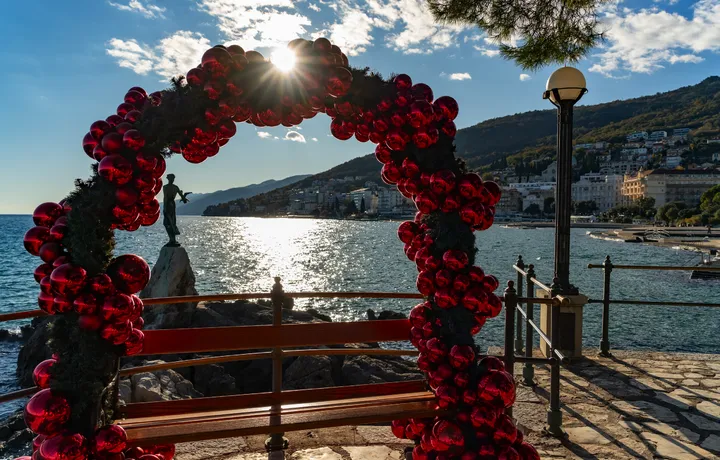 Weihnachten in Opatija