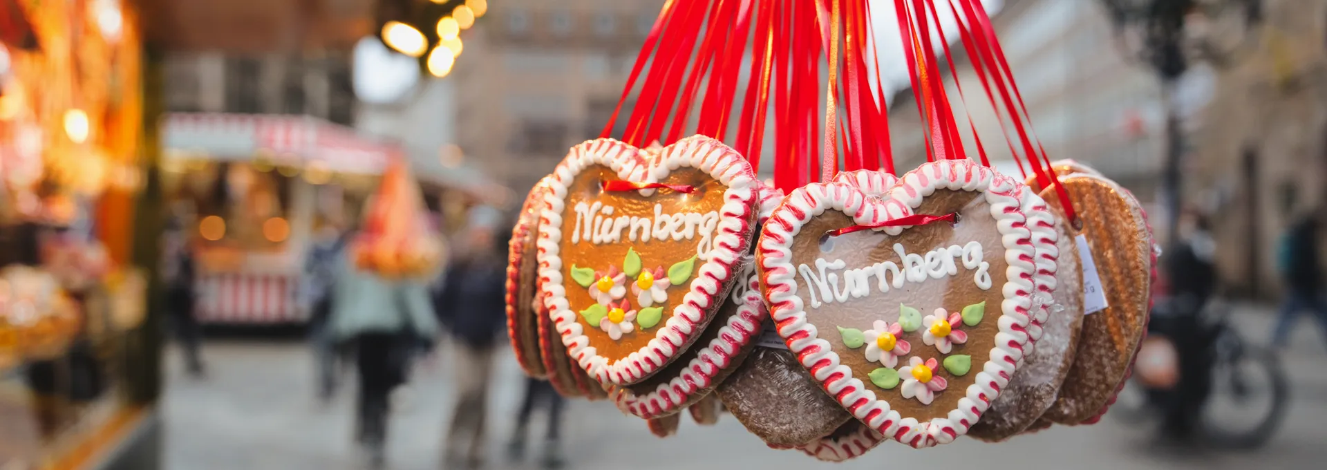 Lebkuchen Schmidt und Nürnberger Weihnachtsmarkt