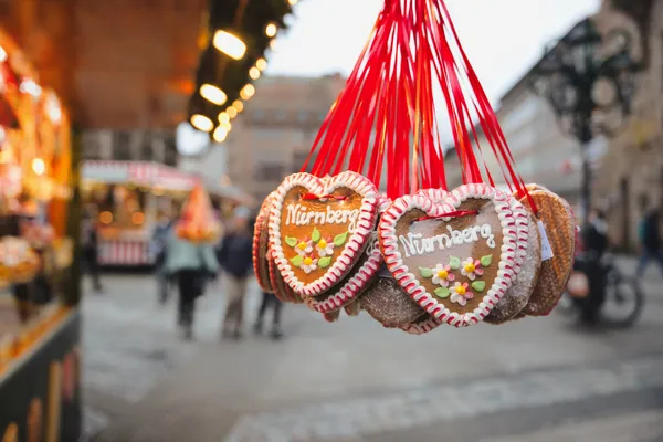 Lebkuchen Schmidt und Nürnberger Weihnachtsmarkt