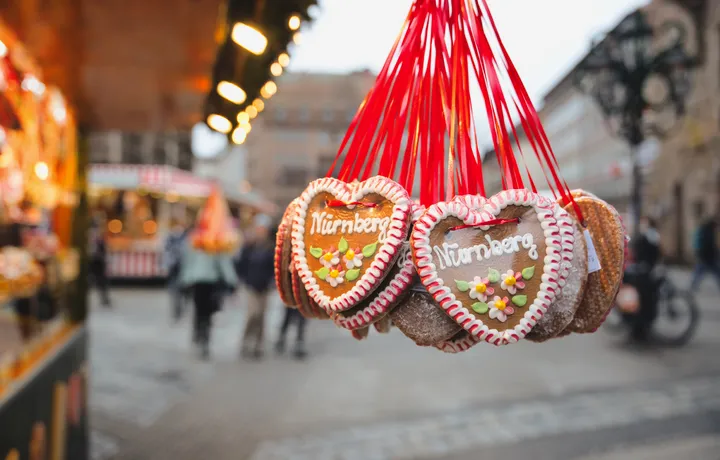 Lebkuchen Schmidt und Nürnberger Weihnachtsmarkt