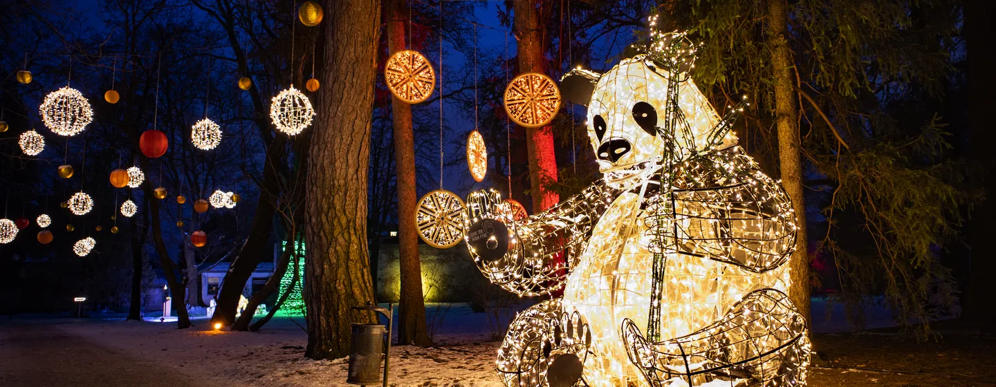 Lichterzauber in Innsbruck: Swarovski Kristallwelten und LUMAGICA
